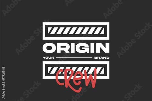 streetwear urban fashion template for printing	
