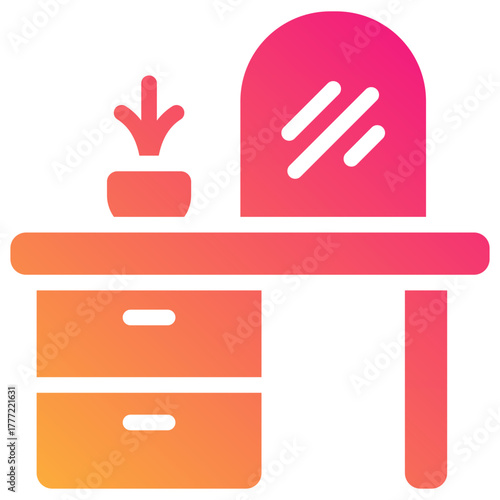 dressing gradient fill icon