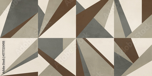 Fototapeta Naklejka Na Ścianę i Meble -  Geometric Natural Texture Decor