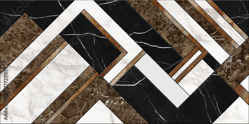 Fototapeta Naklejka Na Ścianę i Meble -  Geometric Natural Texture Decor