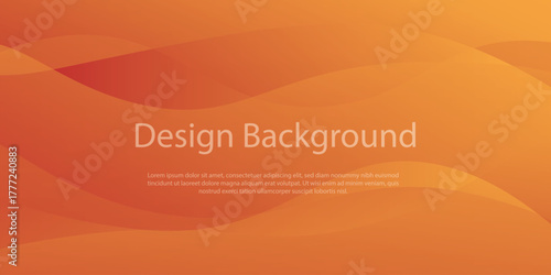abstract orange background with gradient lines for background, backdrop, and others. eps 10 vector