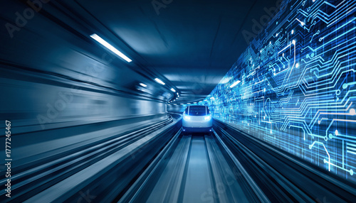 High-Speed Maglev Tunnel in Future City Infrastructure