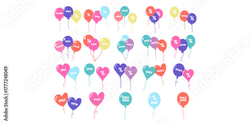 Cute Quirky Sale Balloons