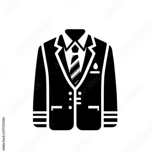 Stylish School Uniform Vector Illustration