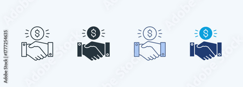 Agreement Multiple Style Icon Collection