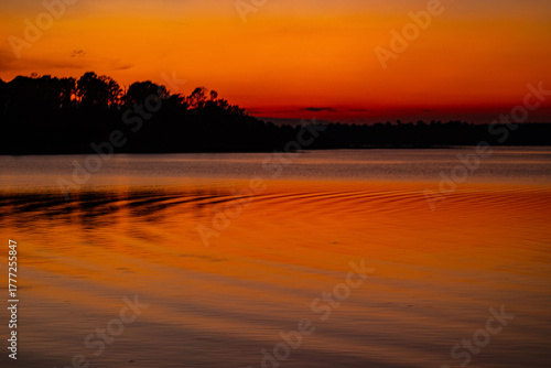 Orange reflections
