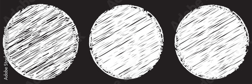 Brush red stroke circle japan sun frame. Hand drawn rough scribble texture effect red circle. Grunge crayon japanese flag stamp. Pencil, marker stroke paint. Vector illustration