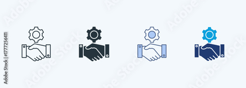 Relationship Multiple Style Icon Collection