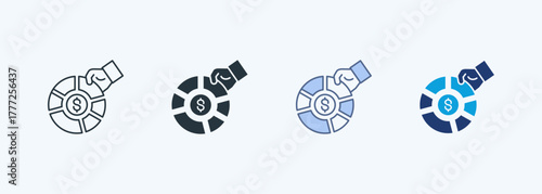 Asset Allocation Multiple Style Icon Collection