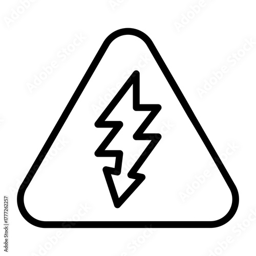 Voltage Outline Icon