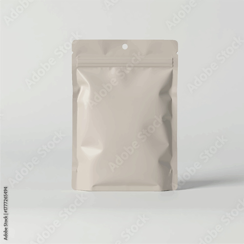 Packaging sachet mockup  food branding packaging 3D rendering, 3D illustration 3D Sachet pouches Blank sachet packets stack mockup, isolated, top view, 3d rendering. sauce, coffee, wet wipe, mayonnais