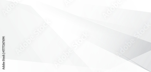white abstract modern background. simple texture design line shadows. template poster, banner or cover thumbnail.