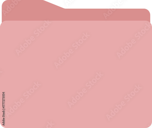 Folder Icons for Desktop, Pink and Beige, Neutral Icons, DARK BEIGE
