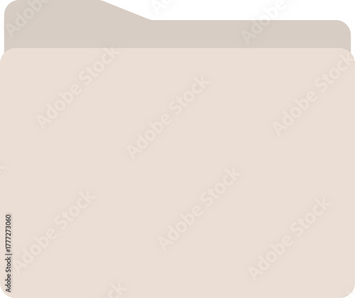 Folder Icons for Desktop, Pink and Beige, Neutral Icons, DARK BEIGE