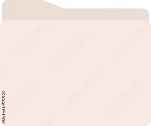 Folder Icons for Desktop, Pink and Beige, Neutral Icons, DARK BEIGE