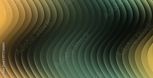 Abstract wavy lines fractal glass background modern gradient backdrop design with smooth curves ideal for digital wallpapers presentations website banners