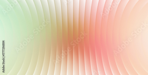3d Abstract fractal glass gradient background with vertical ribbed lines soft pastel colors modern backdrop for presentations digital wallpapers design
