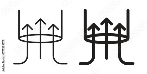 Air suction icon for web and app. vector illustration eps