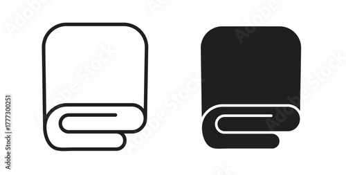 blanket icon for web and app. vector illustration eps