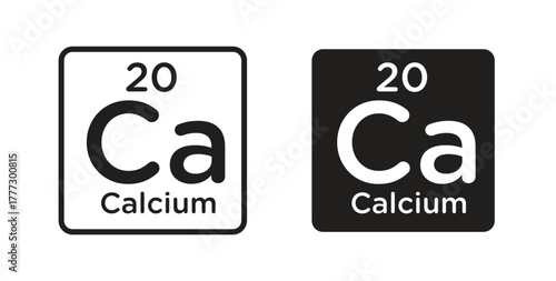 Calcium icon for web and app. vector illustration eps