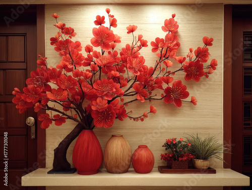 chinese new year home