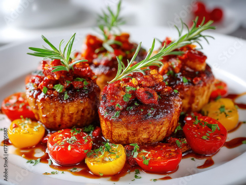 plate of exclusive food