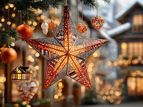 shining Christmas tree topp...