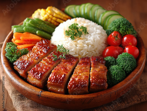tropical Hawaii food