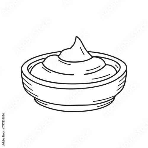 Bright red pepper paste spread evenly on a flat surface