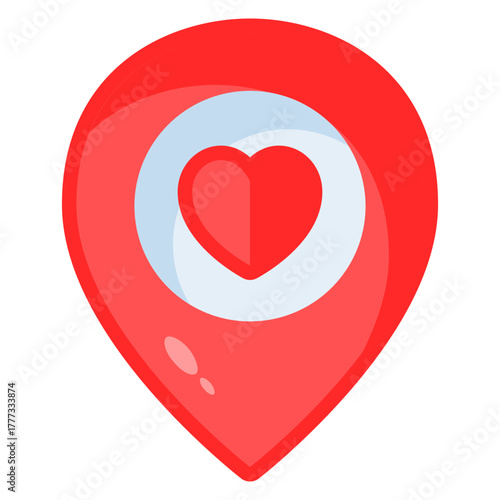 Favorite location icon