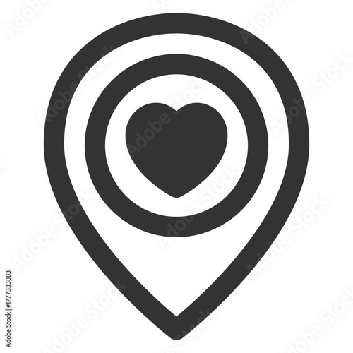 Favorite location icon