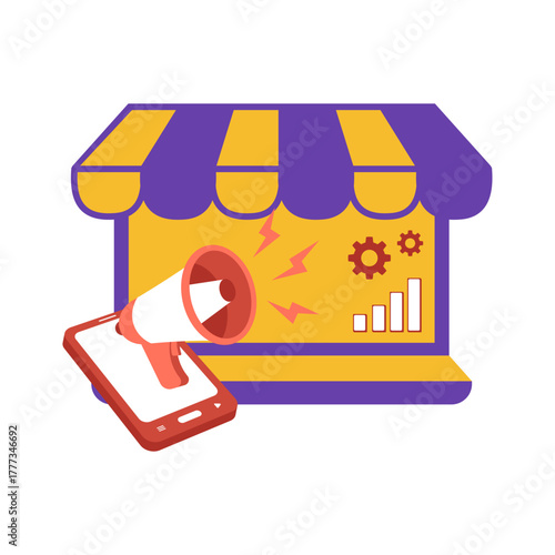 Digital Marketing Illustration