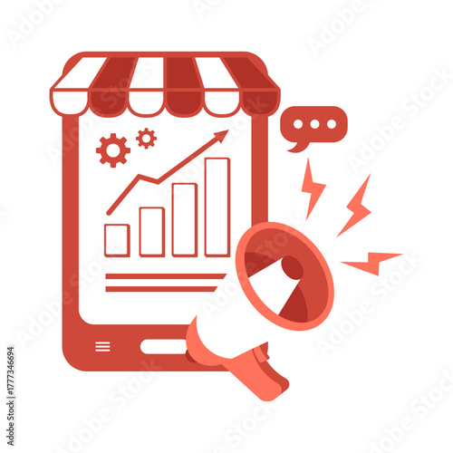 Digital Marketing Illustration