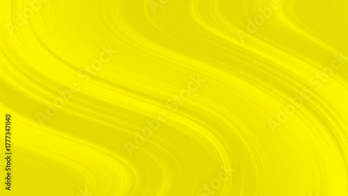 Yellow color futuristic wavy pattern abstract design simple loop able background for business purpose