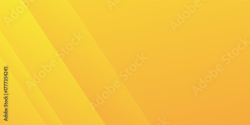 Vector yellow lemon mustard gold abstract pattern background. Geometric shape. Diagonal lines stripes. Color gradient ombre. Light bright shine. Space. Design. Template. Wide banner. sporty art
