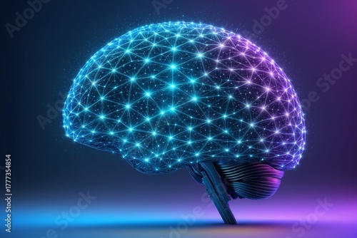 Futuristic Brain Ai Illustration 191025