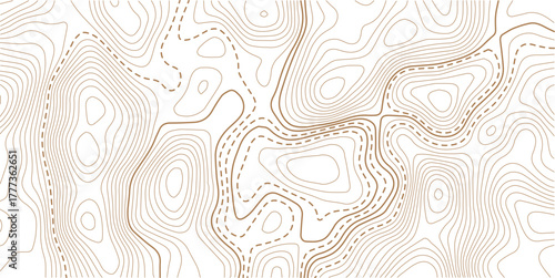 Topographic gold luxury map background. Geographic abstract pattern. The topo contour or wallpaper.Design illustration for wall art, fabric, packaging, web, banner, wallpaper.
