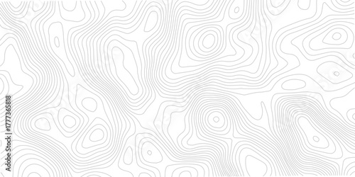 Topographic map seamless pattern abstract vector background with contour lines perfect for geographic design and cartography projects