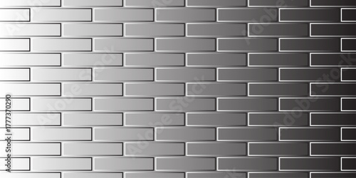 brick wall texture and solid bricks seamless pattern background.