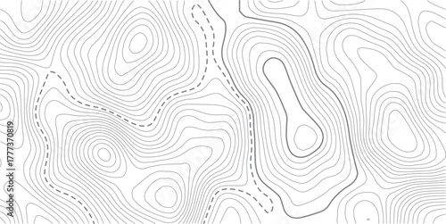 Light topographic topo contour map background. Geographic abstract grid. vector illustration . . Design illustration for wall art, fabric, packaging, web, banner, wallpaper.
