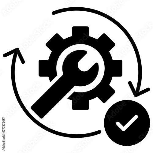 Maintenance Solid Icon