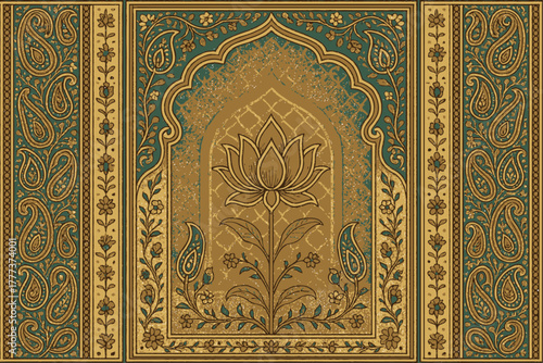 oriental lattice window, muslim art print, islamic cultural 