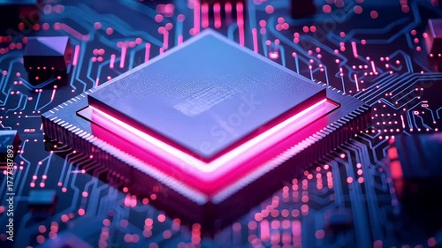 Microchip processor technology computer motherboard circuit board electronics engineering semiconductor cpu innovation computing data system