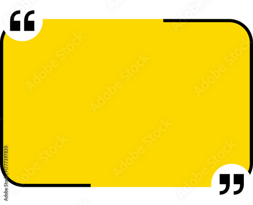 Text quotes. Quote box frame, big set. Blank template quote text info boxes quotation bubble blog quotes symbols. banner illustration.