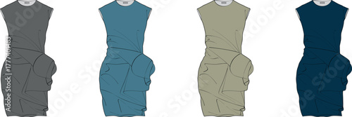 Diverse collection of men's fashion pants in various colors and styles, highlighting design details