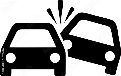 Two Cars Side Impact Accident