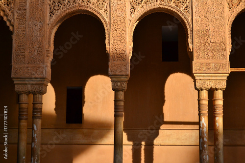 Alhambra palace in Granada, Andalucia, Spain