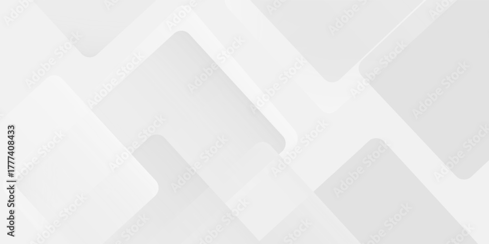 Obraz premium Abstract white background. Minimal geometric white light background abstract design.