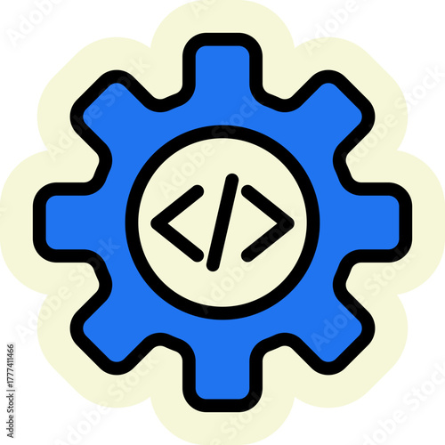 Programming Icon Isolated on Transparent Background. Programming and Software Development Vector Illustration for Web, App, and Technology Design