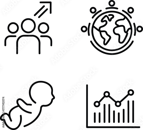 Demographics World Growth Statistics Baby Chart